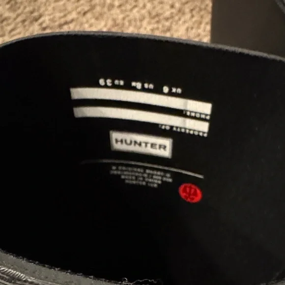 Hunter original Short Black Boots - Picture 6 of 8